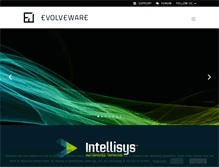 Tablet Screenshot of evolveware.com